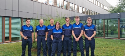 Afbeelding met stagiaires SSiB
