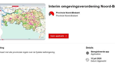 Interim omgevingsverordening Brabant